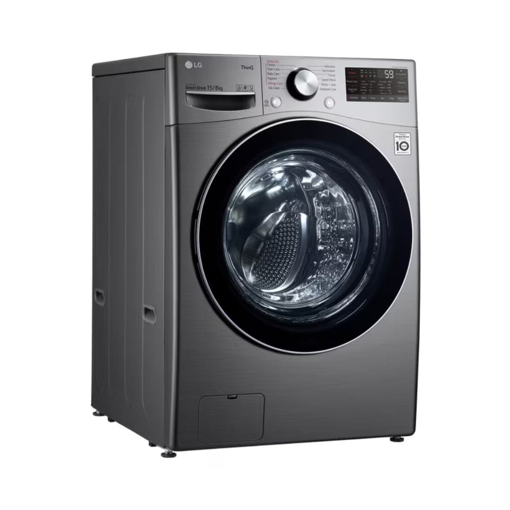 LG F0L9DGP2S 15/8Kg Front Load Washing Machine