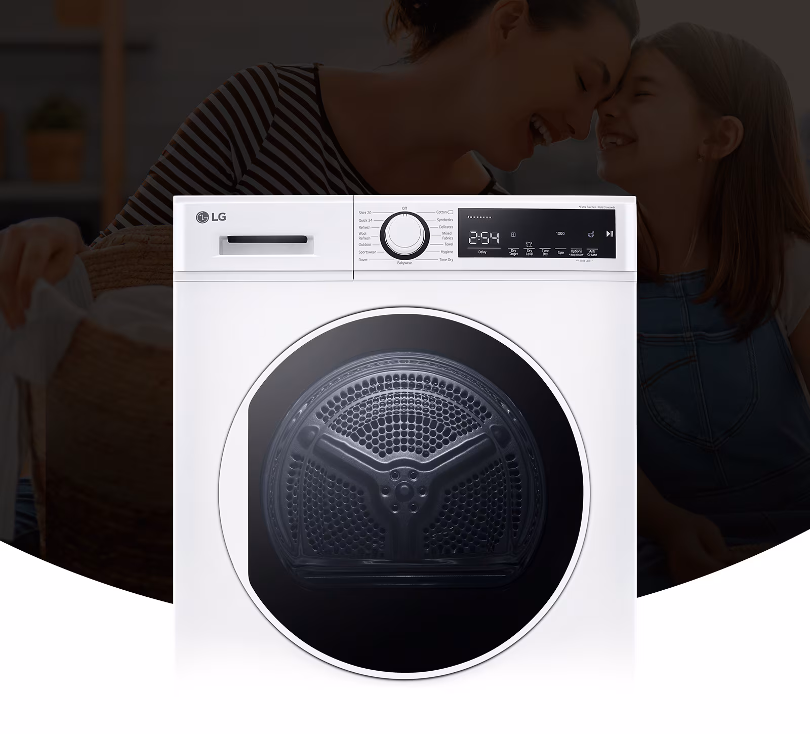 LG RH80T2SP7RM 8Kg Heat Pump dryer
