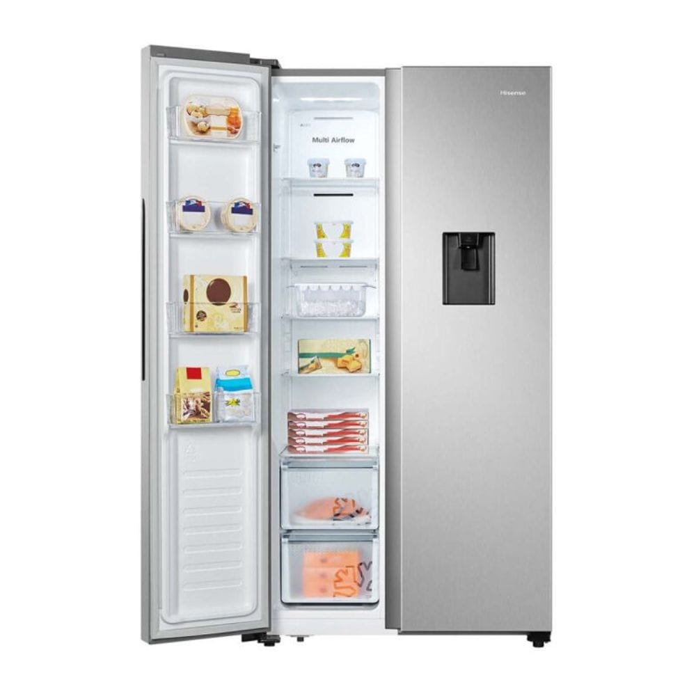 Hisense REF558DR Fridge - Silver